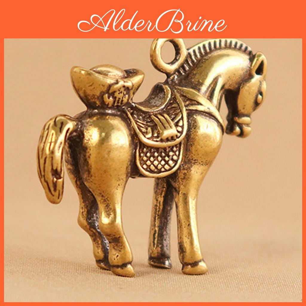 Crafts Figurines Statue Vintage Horse Gift Ornament Sculpture For Desk Office
