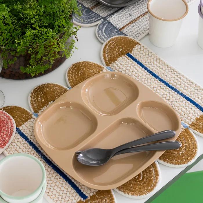 Daily Plate + Cup + Spoon Fork Set