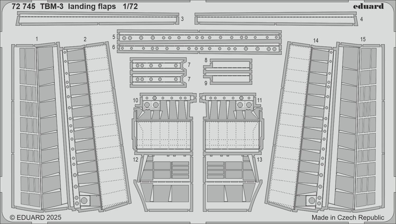 

Эдуард Big Ed Набор деталей Пластиковая модель Хобби Детали EDUBIG72186 1/72 TBM-3 (для Босса) (Самолет)