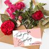 50PCS Thank You Cards Small Business Gift Cards Wedding Thank You Card HK02