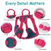 Splicing Colors Breathable For Medium No Pull Dog Harness for Large Small Dogs Adjustable Chest Strap Outdoor Dog Harness