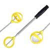 Unelte de ridicare a mingii de golf Catcher telescopic pentru recuperarea mingii de golf Ajutoare pentru antrenament de golf Culegător automat de linguri cu blocare minge de golf