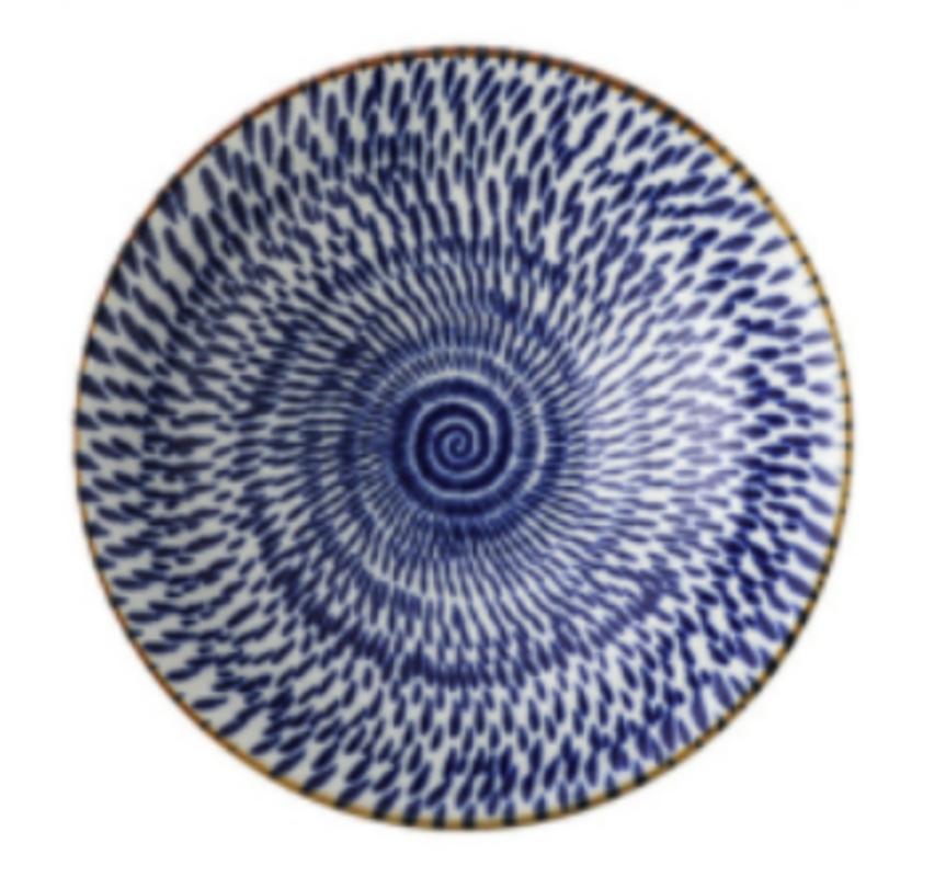 9.7 Inch Japanese Noodle Bowl Large Microwave Bowl Arm Ceramic Table Valve Dinnerware Rice Salad Fruit Soup Bowl | Bowls