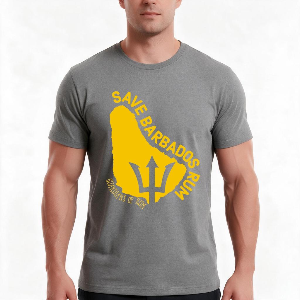 The Save Barbados Rum Shirt Tshirt Summer Casual Cotton Tee Oversized Streetwear Tops Vintage Graphic Print 100 Cotton