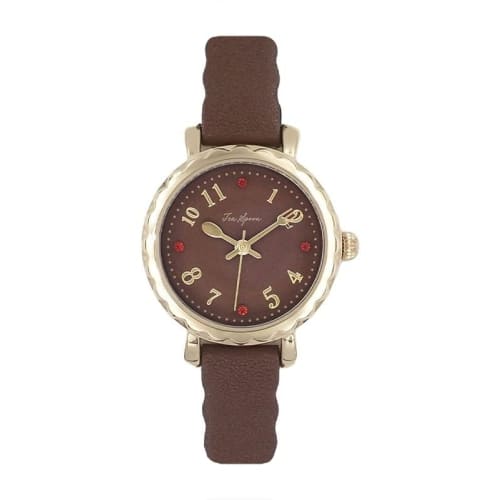 Tea Spoon Sweets Belt Watch N03324A-1 DBR Women's Brown