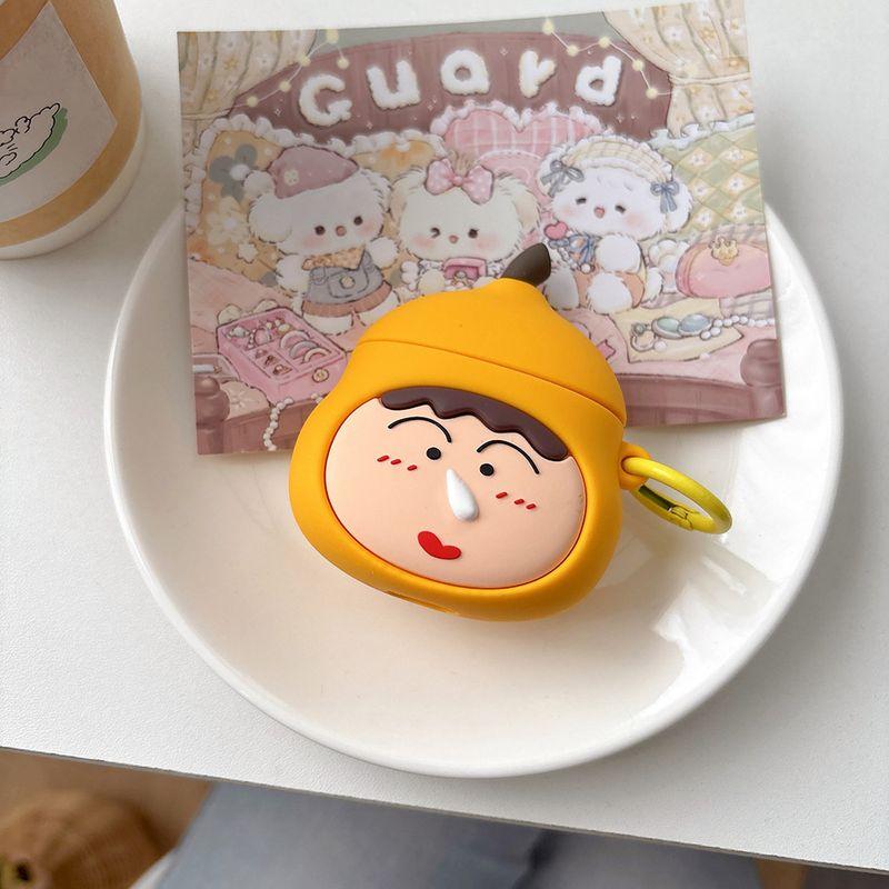 

Защитный чехол для наушников Pro2, чехол для наушников второго и третьего поколения, версия с шумоподавлением, третье поколение, четвертое поколение, корейский, милый, забавный, инс Apple Airpods Pro [Gourd Dumbo] send ring