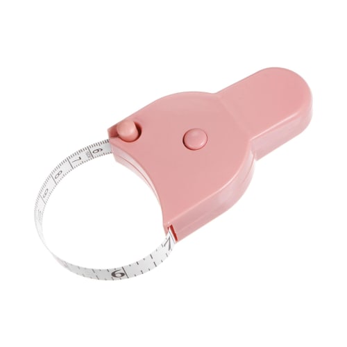 uxcell Body Measuring Tape, 150cm Automatic Retractable Measuring Tape with Locking Pin and Push Button for Body Measurements, Sewing, Fabric, and Clo