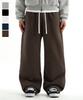 Brenson Cozy Wide-Fit String Fleece-Lined Pants ( 6 Colors )