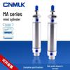 MA Stainless Steel Mini Pneumatic Cylinder, Aluminum Alloy, Sizes: 16-40 Mm X 25-100 Mm