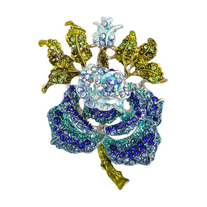 Fashion Rose High-end Plant Popular Jewelry Brooch