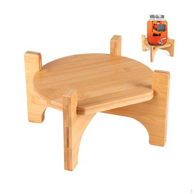 Drink Dispenser Stand Drinking Holder Glass Jug Rack Countertop Base Potted Plant