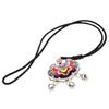 Yunnan Ethnic Embroidered Flower Choker Necklace 2024 - Travel Souvenir & Gift Sweater Chain