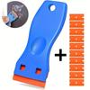 1 set autostickerverwijderaar, multifunctioneel plastic gereedschap voor het aanbrengen van autolakfolie, kleine schraper voor het reinigen van glas en andere huishoudelijke voorwerpen