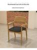 Solid Wooden Conference Table & Chair Set for Meetings and Negotiations