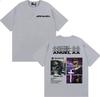 Anuel AA Real Hasta La Muerte 2026 Tour Cover T-shirt Men Women Fashion Retro Oversized T Shirts Summer Tops High Quality Tshirt