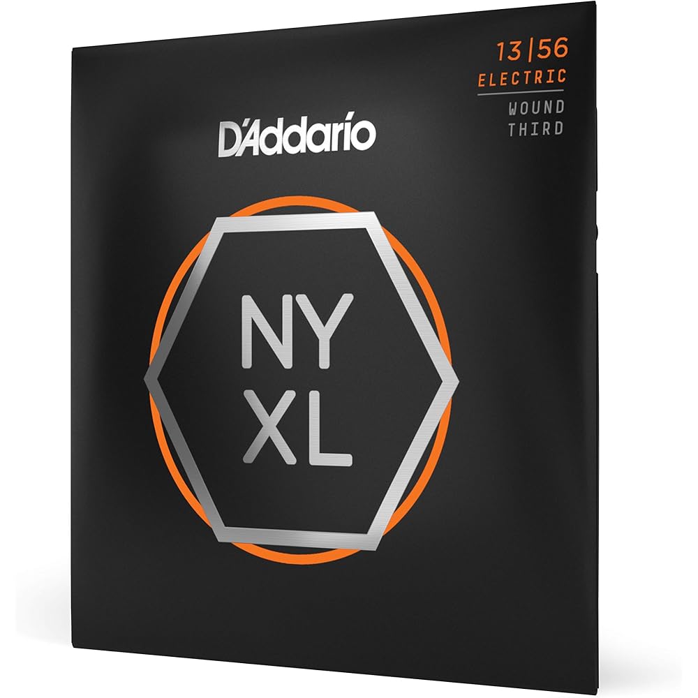 D'Addario Daddario Electric Guitar Strings NYXL Medium 3 String Winding Strings .013-.056 NYXL135...