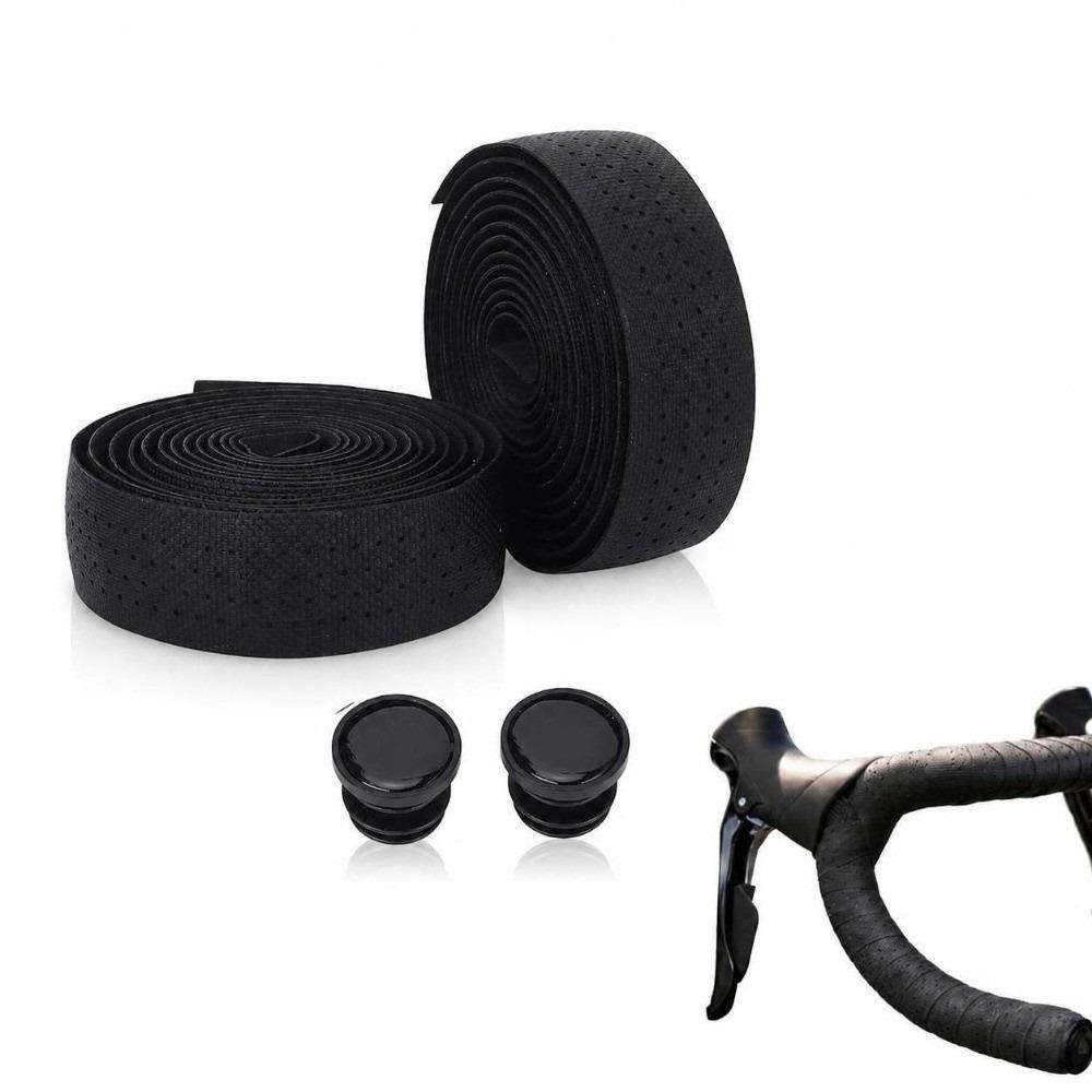 2pcs Anti Slip Bike Handlebar Tape Silicone + EVA Bike Handlebar Wrap  Cycling Grip Improvement