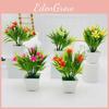 Cymbidium Potted Artificial Plant For Photography And Home Projects Decoration