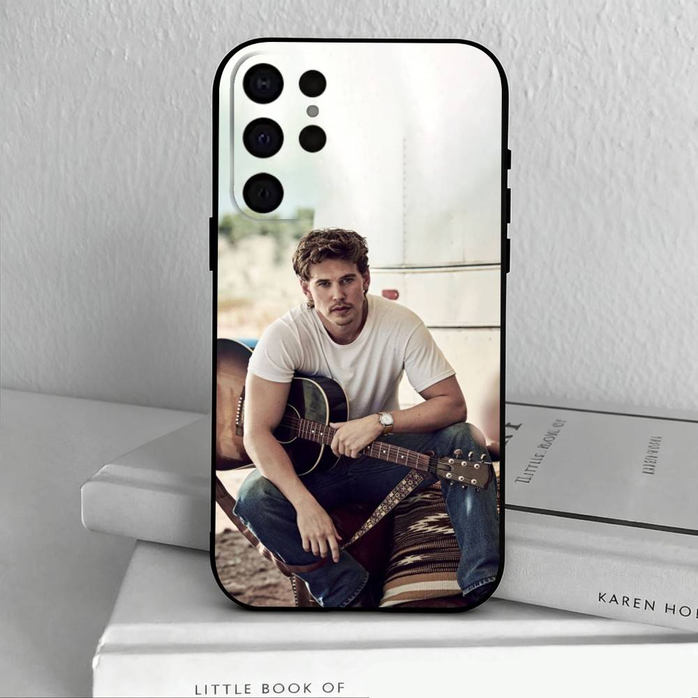 Handsome Actor A-Austin B-Butler Phone Case For Samsung S25,S24,S21,S22,S23,S30,Ultra,S20,Plus,Others Soft Black Cover