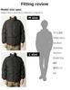 Arcade Oversized Eco Down Jacket for Men and Volume High Stand Padded Size Black Women, Neck, Collar, Jacket, Outerwear, M,