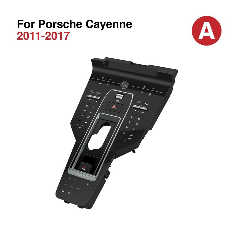 Car saddle for Porsche Cayenne 2010-2017 car interior modification center console LCD Touch Screen Automotive