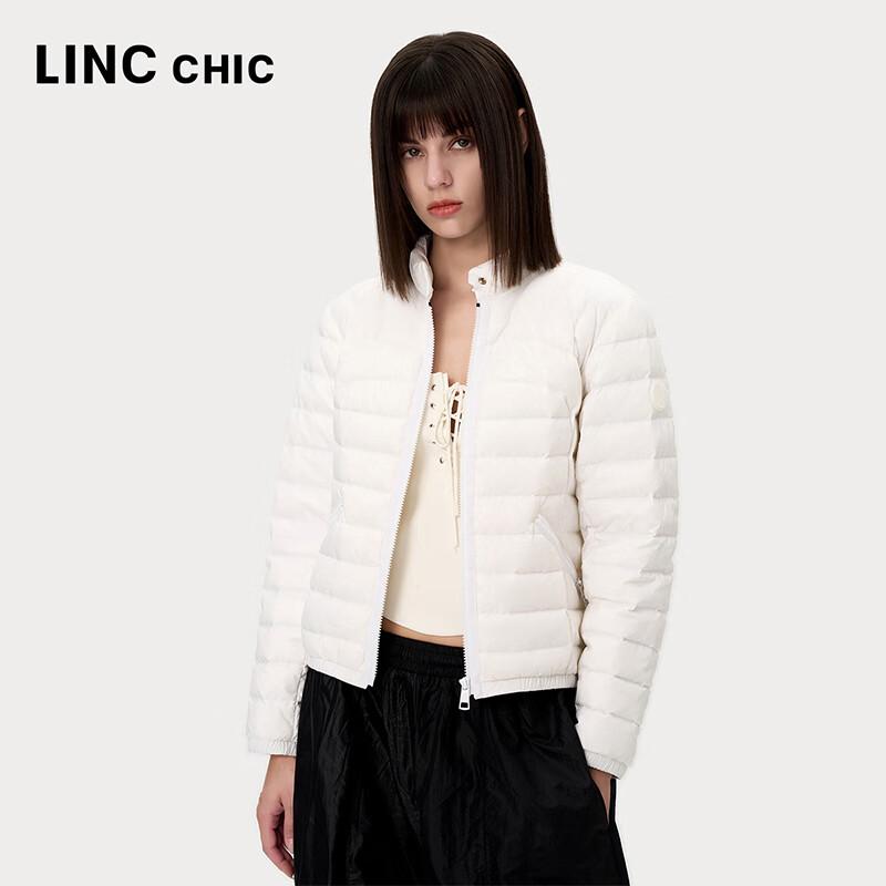 Jinyujie Women's Lightweight Stand Collar Down Jacket