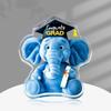 Personalized Acrylic Graduation Elephant Ornament, Unique Graduation Gift, Exquisite Graduation Desktop Center Decoration