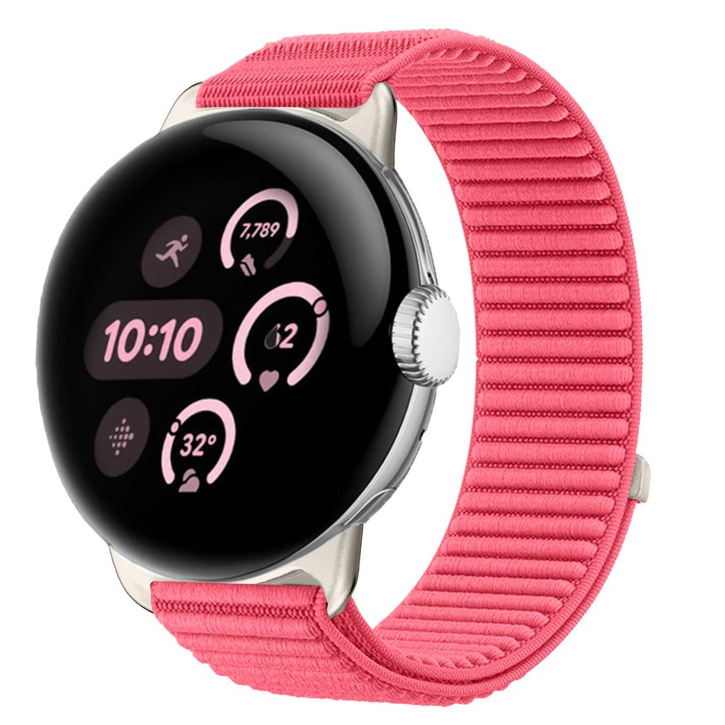 Nylon Loop Strap For Google Pixel Watch 4/3 45mm Sport Band for Google Pixel Watch 4/3/2/1 41mm Breathable Smartwatch Bracelet
