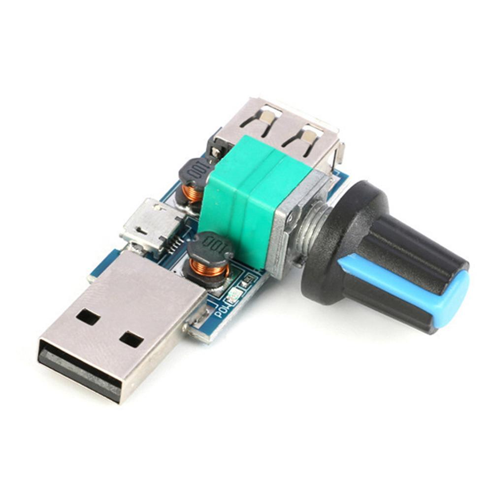 

USB Fan Controller 50.5*17.5mm USB Fan Speed Regulator Adjustable Airflow Compatible With 5V USB Fans Optimal Airflow China Mainland