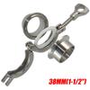 Pipe Fittings Ferrule PTFE Gasket SS304 Sanitary Weld