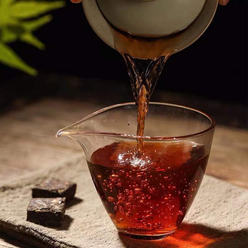 500g Aged Glutinous Rice Fragrant Ripe Pu'er Xiaotuo Tea Premium Mini Tea Brick