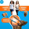 Hands Free Dog Traction Rope Dual Handle Pet Leads Multifunction Dog Leash  Puppy
