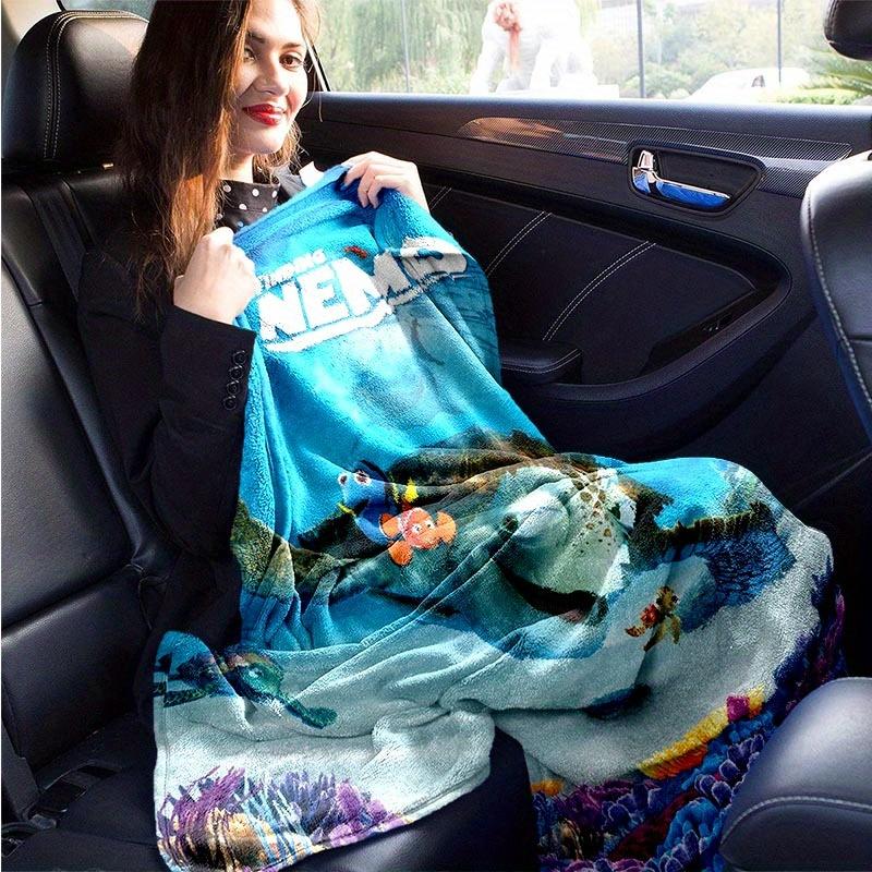 1pc Finding Nemo Printing Blanket - Soft, All-Season Throw for Living Room, Bedroom,Personalized Gift with Adorable Cartoon Design
