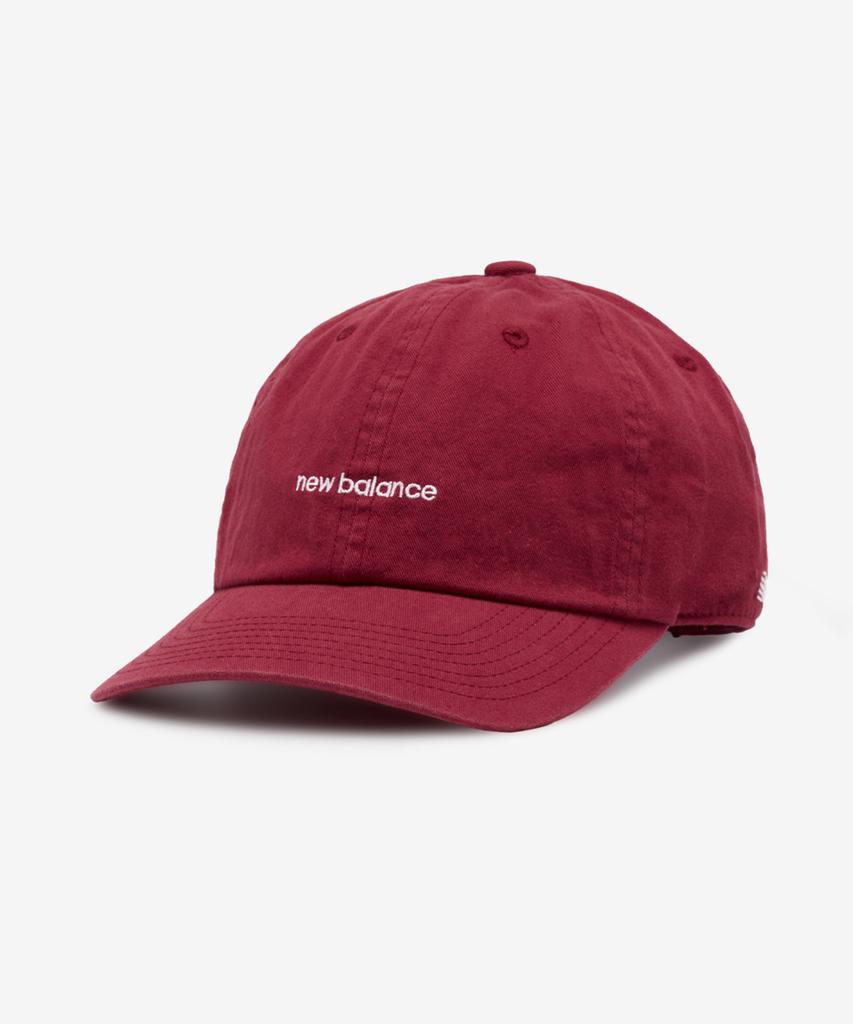 Nyuballanseu Nbgdgs1102 / Letter Logo Ball Cap (Red)