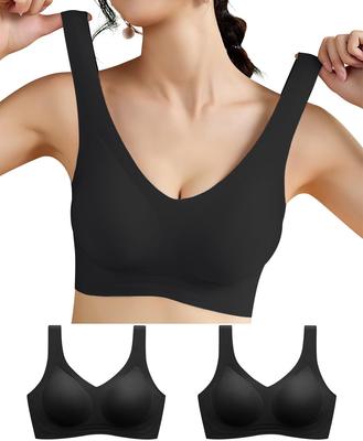 By a Bust Seamless Bra Soft Jelly Sports Bra [Tophana] [Supervised Salon] Non-wired Bra, Bra, [Super Fabric] Non-wired Bra,
