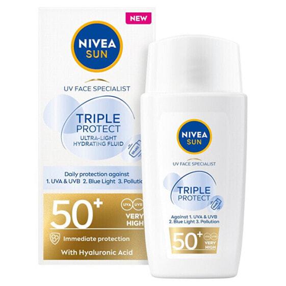 

Солнцезащитный флюид Nivea Skin Sun Triple Protect 40 ml