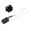 Hotend Replacement for Ender 3 V3 Plus 3D Printer 0.4mm Quick Swap Nozzle 60W Ceramic Heater Hot End Kit with Heatsink