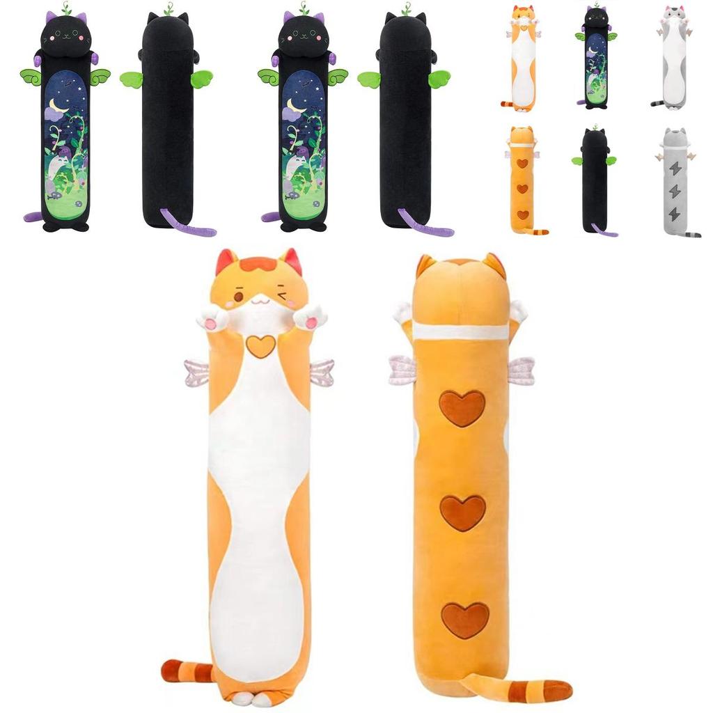 Cute Cartoon Cat Plush Pillow Toy For Kids Super Soft And Comfortable