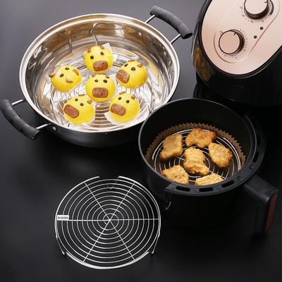 Stainless Steel Steamer Rack Multifunction Pot Steaming Grid Tray Dumplings Eggs Grill Stand Kitchen Tableware Cooking Utensils