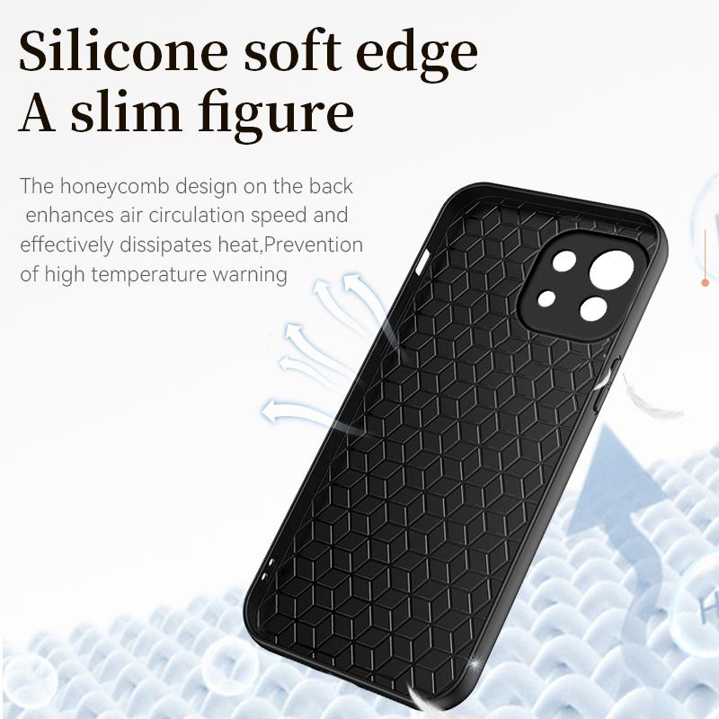 For Xiaomi 11 Lite Sheepskin Leather Soft Case for Xiaomi 11T Xiaomi 11Ultra Camera Lens Protective Matte Cover