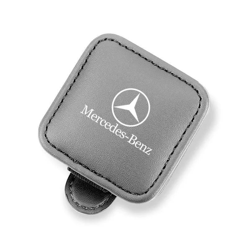 Car Sticker Car Sun Visor Glasses Storage Box Sunglasses Clip Card Ticket Holder For Mercedes Benz B/C/E/S Class A Class C200L G