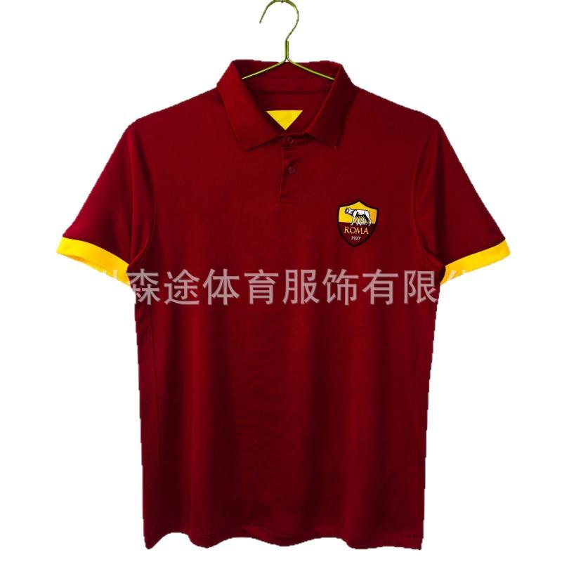 Vintage Football Jersey Short Sleeve Retro Soccer Shirt Men AC Milan Inter Roma Juventus