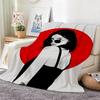 Artistic Pattern G-Girl in sunglasses Throw Soft Warm Throw Blanket for Bedroom Living Room Bed Travel Camping Picnic Gift