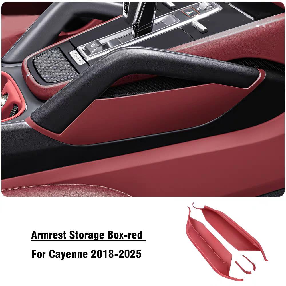 Same Color As The Original Car For Porsche Cayenne Armrest Organizer Center Console Modification Accessorie  ABS Material