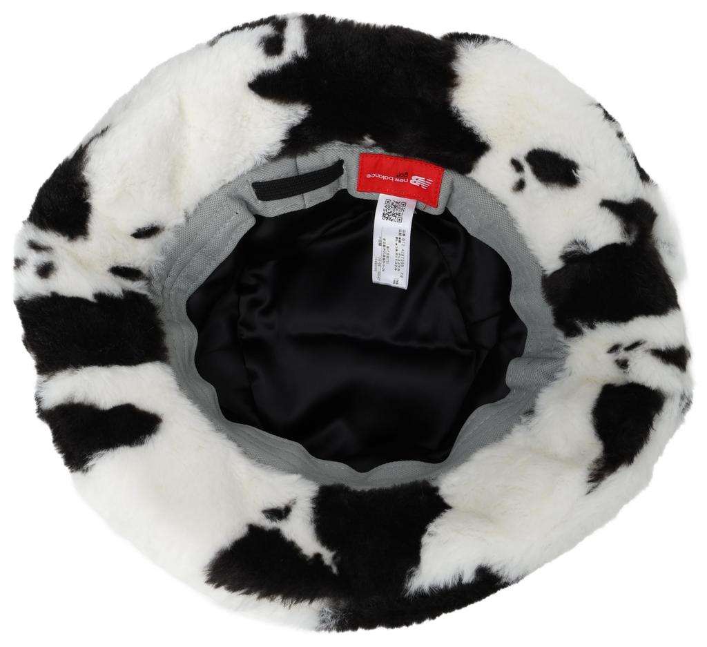 Golf Bucket Hat Spot Faux FR [New Balance] (Cow Fur) / Women's / 012-4287509 030_White