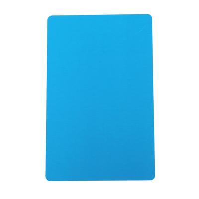 50PCS Multicolor Metal Name Cards Multipurpose Aluminum Alloy  Mark Engraved Business Visit Name Cards Flat for DIY Cards