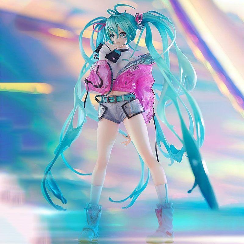 24cm Hatsune Miku Anime Figure Hatsune Miku Action Figure Fashion Girl Figurine PVC Adult Collection Model Doll Toys