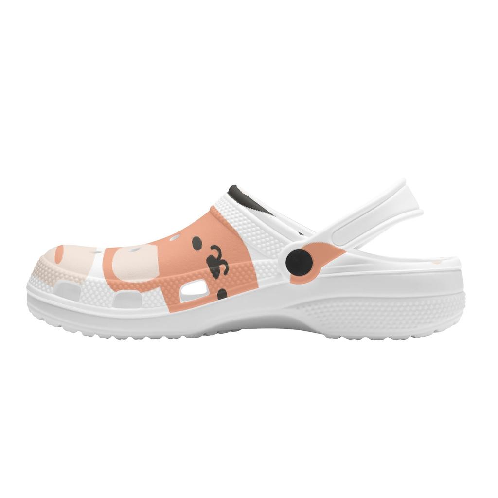 Color Print EVA Garden Clogs Unisex Breathable Slip On Flexible Garden Shoes Beach Pool Bathroom Home Home Slippers Casual Walking