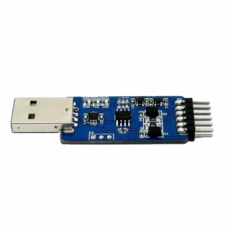 USB To TTL To RS485 Communication Dual Voltage Conversion Module CH340E SP485 Chip Driver