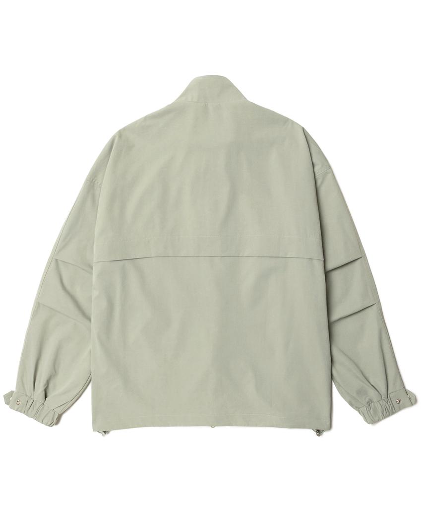Aott Multi-Zip Up Jacket Ash Khaki